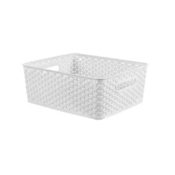 Y-Weave Medium Decorative Storage Basket - Brightroom™ 20 Y-Weave Medium Decorative Storage Basket - Brightroom™ -Green house GUEST 12299a0f 077c 4595 85e6 da0a18d1922d