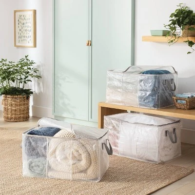 3pk Storage Large Capacity Bags - Brightroom™ 3 3pk Storage Large Capacity Bags - Brightroom™
