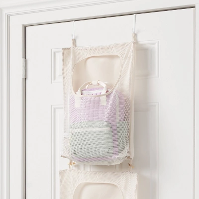 Over The Door Flexible Storage - 3pk - Brightroom™ 4 Over The Door Flexible Storage - 3pk - Brightroom™ - Image 2