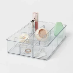 9"x6"x2" Tray Organizer Clear - Brightroom™ 7 9"x6"x2" Tray Organizer Clear - Brightroom™ -Green house GUEST 1dd7f625 1a05 4c54 8899 8dd6cea457b9