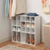 4 Tier Laminate Stackable Shoe Cubby White - Brightroom™ -Green house GUEST 200c5d58 ee0f 445a a6bb 1ac1ca66a1f9