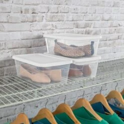 6qt Clear Storage Box White - Brightroom™ 15 6qt Clear Storage Box White - Brightroom™ -Green house GUEST 212c202d 0182 44b3 a652 41cfb2ee59eb