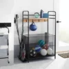 Metal Storage Rack - Brightroom™: Black Iron Utility Shelf, Garage Storage, 57.875" H, 42.25" W, 50 Lb Capacity 2 Metal Storage Rack - Brightroom™: Black Iron Utility Shelf, Garage Storage, 57.875" H, 42.25" W, 50 Lb Capacity -Green house GUEST 2cb5dd70 5d70 4128 9914 49cf92886159
