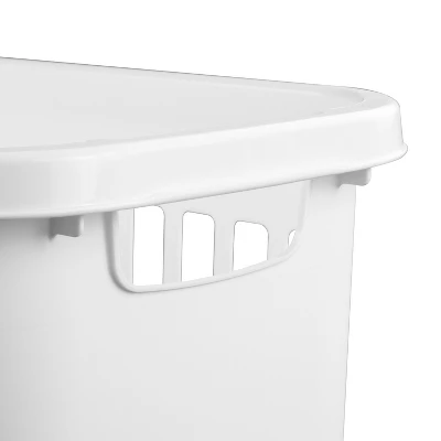 1.8bu Open Hamper White - Brightroom™ 7 1.8bu Open Hamper White - Brightroom™ - Image 5