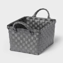 Woven Plastic Basket Small - Brightroom™ 9 Woven Plastic Basket Small - Brightroom™ -Green house GUEST 4b812fc8 8c68 4383 9d13 2275d7e7c362