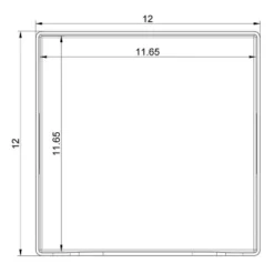 12" X 12" X 8" All Purpose Open Front Storage Bin - Brightroom™ -Green house GUEST 4ff0adf7 54fc 4379 9372 136c6bea0232