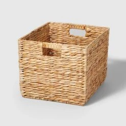 Woven Water Hyacinth Milk Crate - Brightroom™ 10 Woven Water Hyacinth Milk Crate - Brightroom™ -Green house GUEST 5108b3bd 325d 4bd3 beb8 f48ab7a835d7