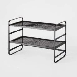 2 Tier Shoe Rack Metal Mesh - Brightroom™ 8 2 Tier Shoe Rack Metal Mesh - Brightroom™ -Green house GUEST 526c6366 f577 4843 a484 8fd156aad026