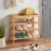 4 Tier Bamboo Shoe Rack - Brightroom™ -Green house GUEST 55a6b988 dee8 4c98 96d4 9e5125c542ea
