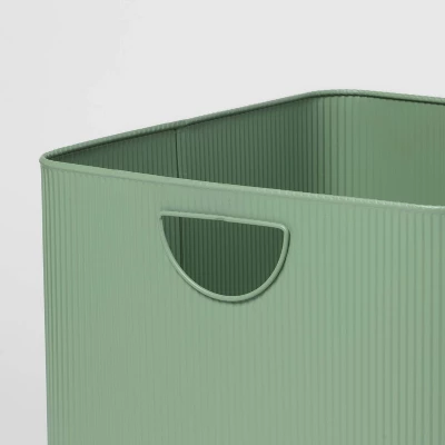 Metal Bin Large Green - Brightroom™ 4 Metal Bin Large Green - Brightroom™ - Image 2