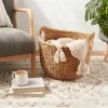 Large Round Braided Seagrass Basket - Brightroom™: Handwoven Khaki Wicker For Blanket Storage, Nest Certified 2 Large Round Braided Seagrass Basket - Brightroom™: Handwoven Khaki Wicker For Blanket Storage, Nest Certified -Green house GUEST 6ecff6bd 93a5 449e 9689 0da088ece9b6