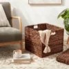Woven Abaca Folding Lidded Cube Brown - Brightroom™ 2 Woven Abaca Folding Lidded Cube Brown - Brightroom™ -Green house GUEST 7ea4390c 9378 486e 8e54 b9f194756a7f