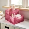 Small Foldable Crate Pink - Brightroom™ 1 Small Foldable Crate Pink - Brightroom™ -Green house GUEST 7ef9920a 0047 4887 a021 d2905b51ba1e