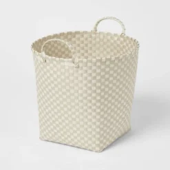 Woven Plastic Floor Basket - Brightroom™ 8 Woven Plastic Floor Basket - Brightroom™ -Green house GUEST 8d67a6c1 0465 413a 99a1 01e17190f0e5