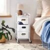 3 Drawer Narrow Cart On Wheels - Brightroom™ -Green house GUEST 8e40ab16 145e 4e99 87d0 adbb961e5004