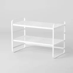 2 Tier Shoe Rack Metal Mesh - Brightroom™ 9 2 Tier Shoe Rack Metal Mesh - Brightroom™ -Green house GUEST 97469fbe 60a1 4d79 b7f6 0432247cf2d3