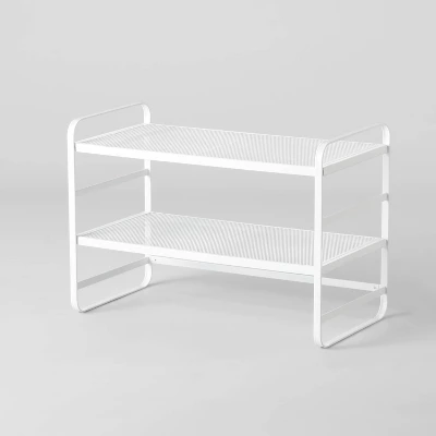 2 Tier Shoe Rack Metal Mesh - Brightroom™ 6 2 Tier Shoe Rack Metal Mesh - Brightroom™ - Image 4