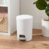 1.6gal Round Step Trash Can - Brightroom™: Compact Pedal-Operated Lid, Small Bathroom Bin, Textured White Finish 1 1.6gal Round Step Trash Can - Brightroom™: Compact Pedal-Operated Lid, Small Bathroom Bin, Textured White Finish -Green house GUEST 9913b0b4 a6f5 4933 8820 65a766a1044a