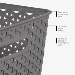 Large Y-Weave Decorative Storage Basket - Brightroom™ 13 Large Y-Weave Decorative Storage Basket - Brightroom™ -Green house GUEST a3f1d905 8094 4ecc a920 9301bf4a863d