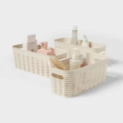 3pk Wave Half Medium Decorative Baskets Cream - Brightroom™ 7 3pk Wave Half Medium Decorative Baskets Cream - Brightroom™ -Green house GUEST ae8d7269 73e1 4c7d a081 9d0e7946ed6a