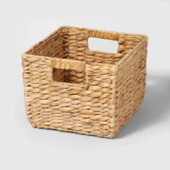 Woven Water Hyacinth Milk Crate - Brightroom™ 11 Woven Water Hyacinth Milk Crate - Brightroom™ -Green house GUEST b47e9f1f 9abc 4e53 8d65 1598e2c083d3