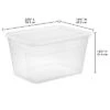 56qt Clear Non-Latching Storage Box With White Lid - Brightroom™ 1 56qt Clear Non-Latching Storage Box With White Lid - Brightroom™ -Green house GUEST c3e1508b fda0 4f06 827a 06c89364c066