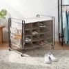 4 Tier Rolling Cubby Shoe Rack Gray - Brightroom™ 2 4 Tier Rolling Cubby Shoe Rack Gray - Brightroom™ -Green house GUEST c84e632b bc1b 4b36 8081 bad0a49f3a0c
