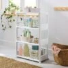 Rolling Collapsible 3 Tier Shelf - Brightroom™ 2 Rolling Collapsible 3 Tier Shelf - Brightroom™ -Green house GUEST cb1c9d21 51df 414c aadf 533119c46047