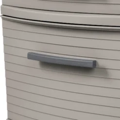 4 Drawer Weave Tower Dark Gray - Brightroom™: Plastic Storage Organizer, Portable Utility Drawers, Universal Storage -Green house GUEST d0dacd46 7784 4a63 aded bb6428f8c9aa