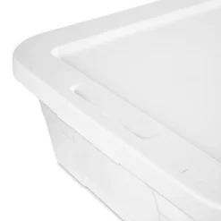 28qt Clear Under Bed Storage Box White - Brightroom™ 18 28qt Clear Under Bed Storage Box White - Brightroom™ -Green house GUEST db6b2c9d 4c14 48e0 93e2 fe7f0d58bdba