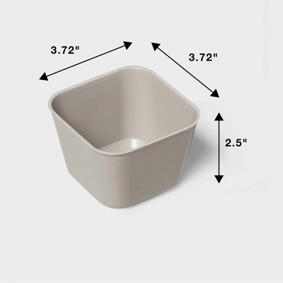 4pk Small Storage Trays - Brightroom™ 6 4pk Small Storage Trays - Brightroom™ - Image 4