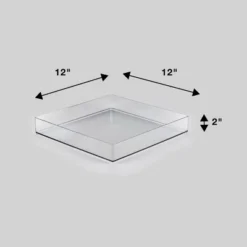 12'' X 12'' X 2" All Purpose Storage Tray - Brightroom™: Clear Plastic Bathroom Organizer Tray 9 12'' X 12'' X 2" All Purpose Storage Tray - Brightroom™: Clear Plastic Bathroom Organizer Tray -Green house GUEST e3fa4aba 7ce7 44ad a8cb 952525c19030
