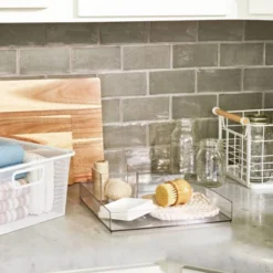 12'' X 12'' X 2" All Purpose Storage Tray - Brightroom™: Clear Plastic Bathroom Organizer Tray 11 12'' X 12'' X 2" All Purpose Storage Tray - Brightroom™: Clear Plastic Bathroom Organizer Tray -Green house GUEST e97967d9 f494 4fbb a8b2 62fc72dca9e6