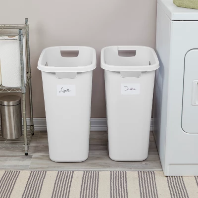 1.8bu Open Hamper White - Brightroom™ 4 1.8bu Open Hamper White - Brightroom™ - Image 2