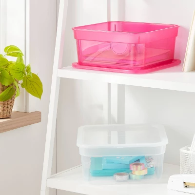 Modular Storage Medium Pink - Brightroom™ 3 Modular Storage Medium Pink - Brightroom™
