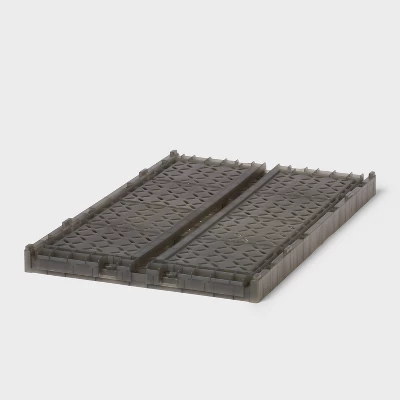Large Foldable Crate Gray - Brightroom™ 4 Large Foldable Crate Gray - Brightroom™ - Image 2